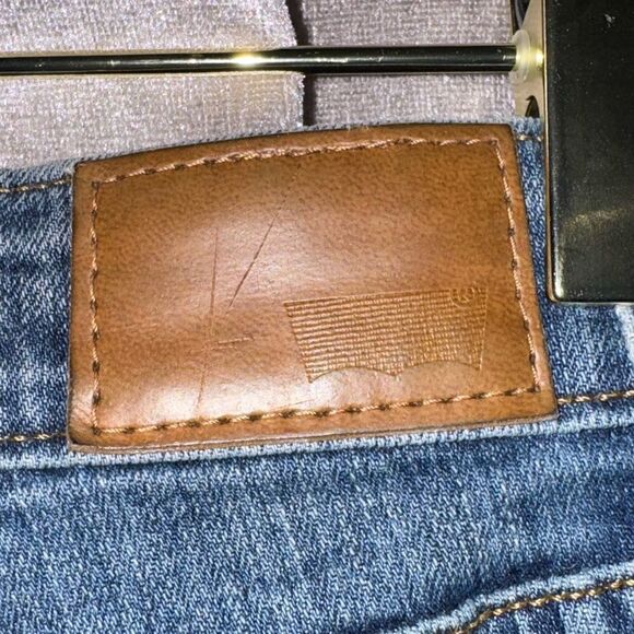 Women’s Levi's High Rise Skinny Slim Stretch Blue Jeans W28 L32 US Size - Picture 4 of 8